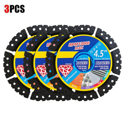4.5" Multi-Material Diamond Cutting Blade 💎 – Heavy-Duty Saw Disc