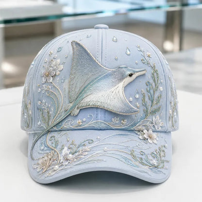 🔥 Last Day 42% OFF – 🌊 3D Ocean Creatures Printed Cap