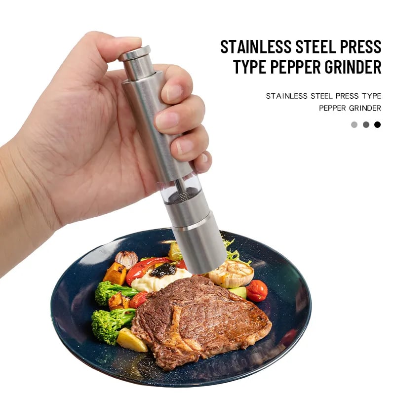 🔥Stainless Steel Salt And Pepper Grinder