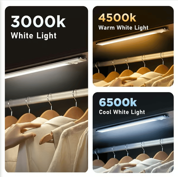 🔥💡 Punch-free Smart Sensor Magnetic Rechargeable LED Lights