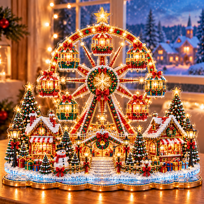 🔥Limited time 49% OFF -🎄❤️ DIY Christmas Village Diamond Art – Make Christmas Memories Together