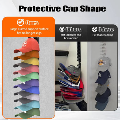 Baseball Cap Organizer 🧢 – Space-Saving Hat Storage