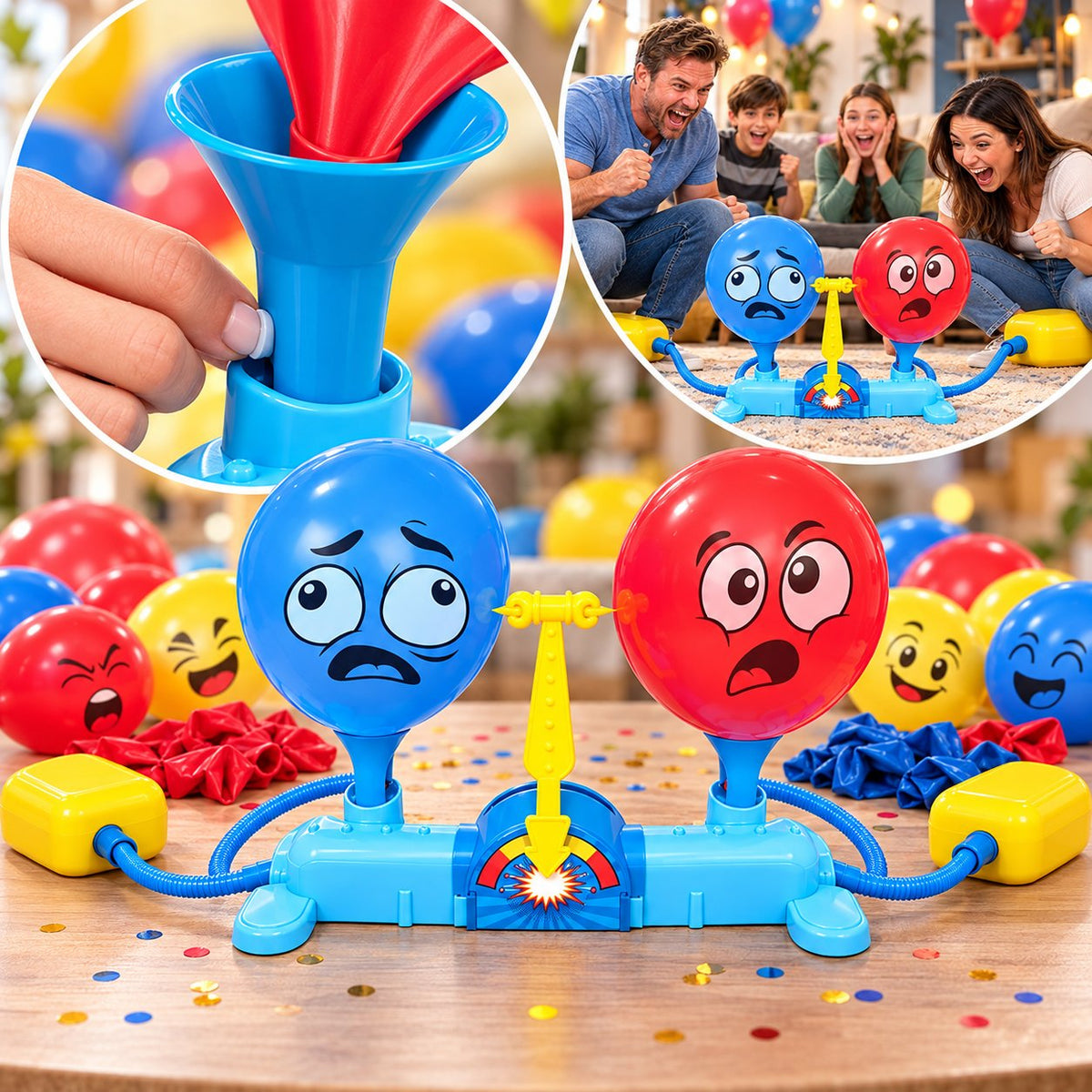 🎈 Rump Race Balloon-Popping Game – Hilarious Family Party Challenge