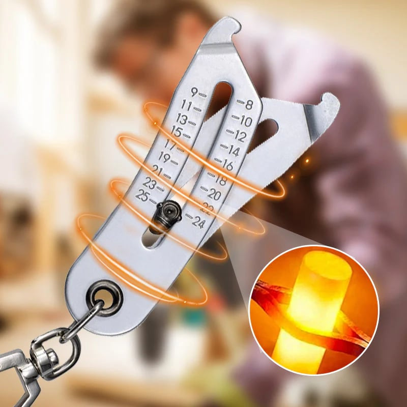 Nut & Bolt Head Measuring Gauge 🔩 – Quick Fastener Size Checker