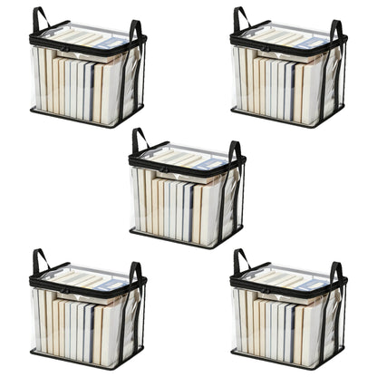 📦 Heavy-Duty Clear Storage Bag – Spacious Organizer for Clothes & Moving