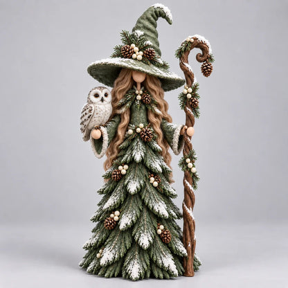 ❄️🎄Nyckfull julhäxa i hartsfigurkollektion🎅
