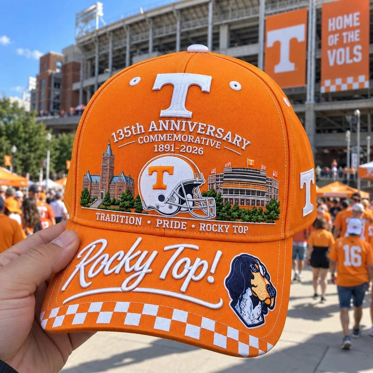 Rocky Top 135th Anniversary Commemorative Cap🏈