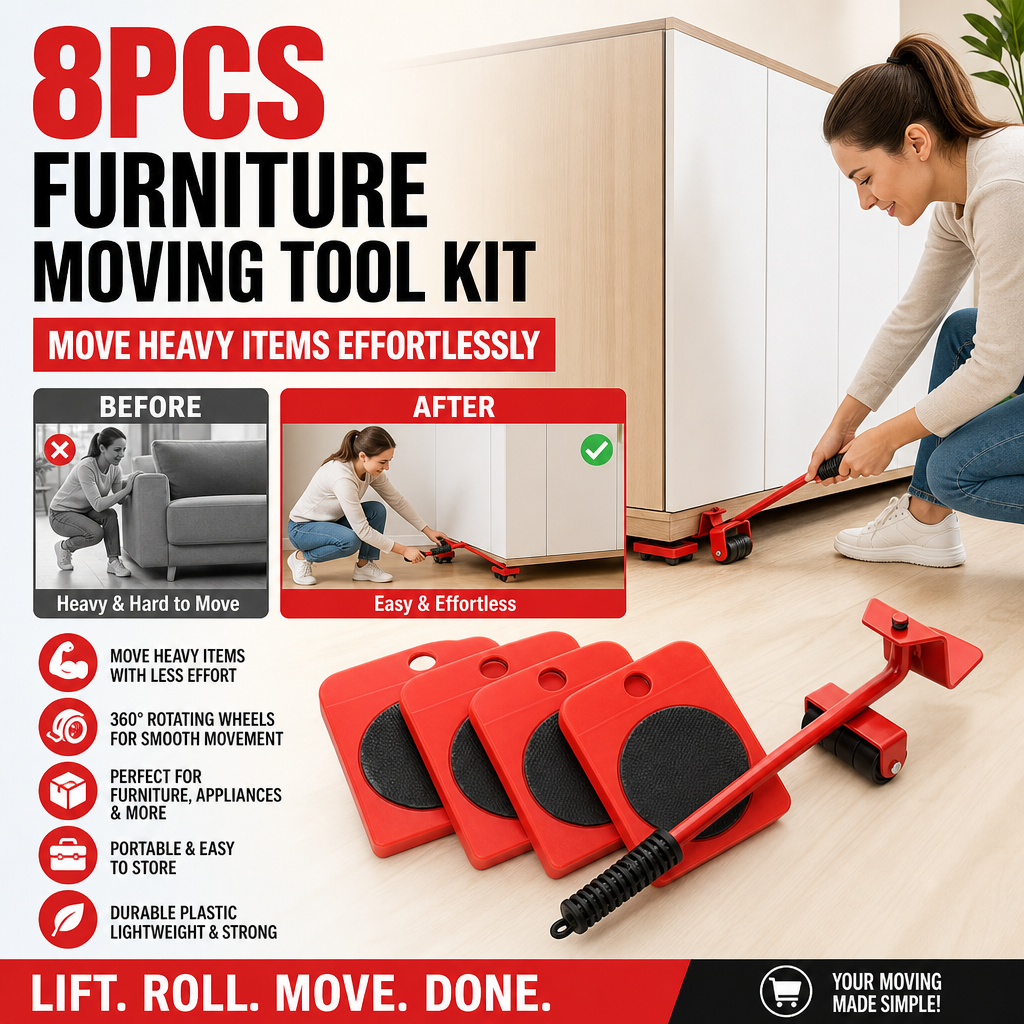 🔥48% off! Hot deal🎁Casters! Move your furniture with ease—all by yourself! They won’t damage your furniture or floors, making it easy to maintain your ideal home environment.
