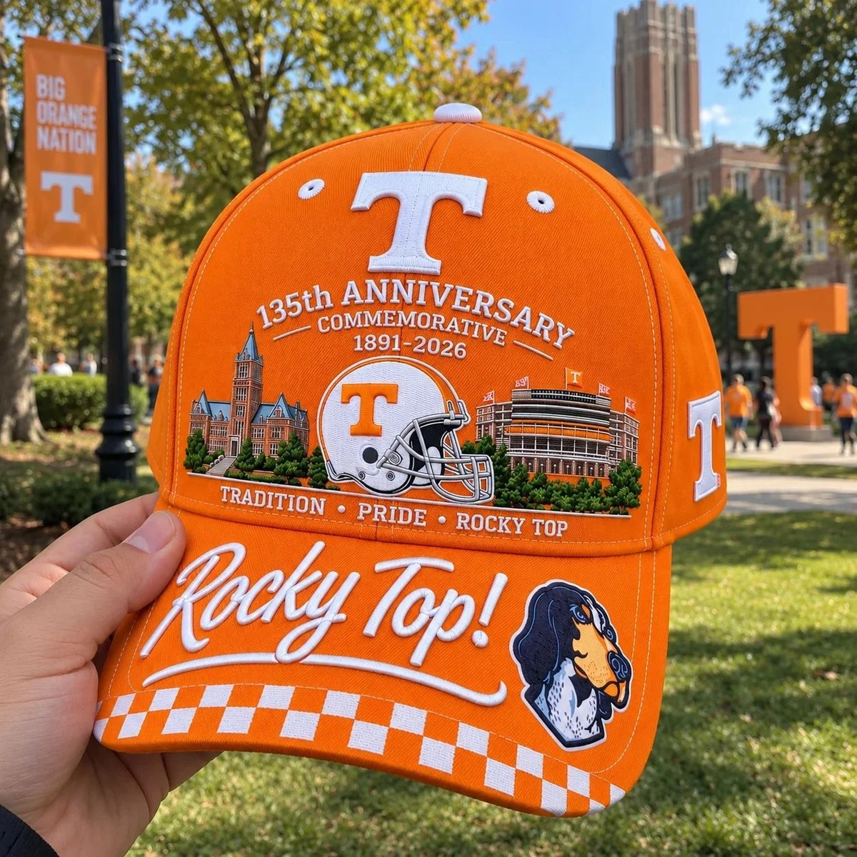 Rocky Top 135th Anniversary Commemorative Cap🏈