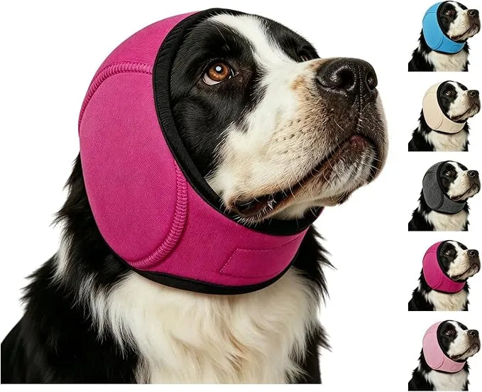 🐶🎧 Calming Dog Ear Wrap – Gentle Noise Protection for Grooming, Baths & Fireworks