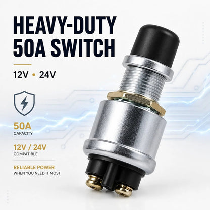 💯Heavy-Duty Engine Start Push Button Switch