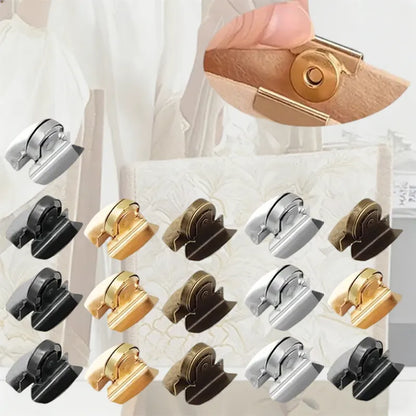 Invisible Magnetic Bag Clasps 🧲 – 8-Pair DIY Sewing Fasteners