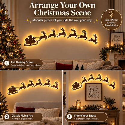 🎄🦌Magical Reindeer Christmas Wall Light