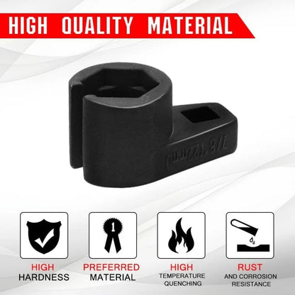 🔧 O2 Sensor Socket & Thread Chaser Kit – 5-Piece CR-V Steel Set for Fast, Damage-Free Sensor Removal 🚗✨