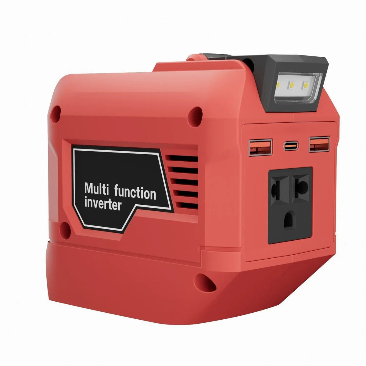 🪫250W Portable Power Inverter – Turn 18V–21V Tool Batteries Into 220V AC Power