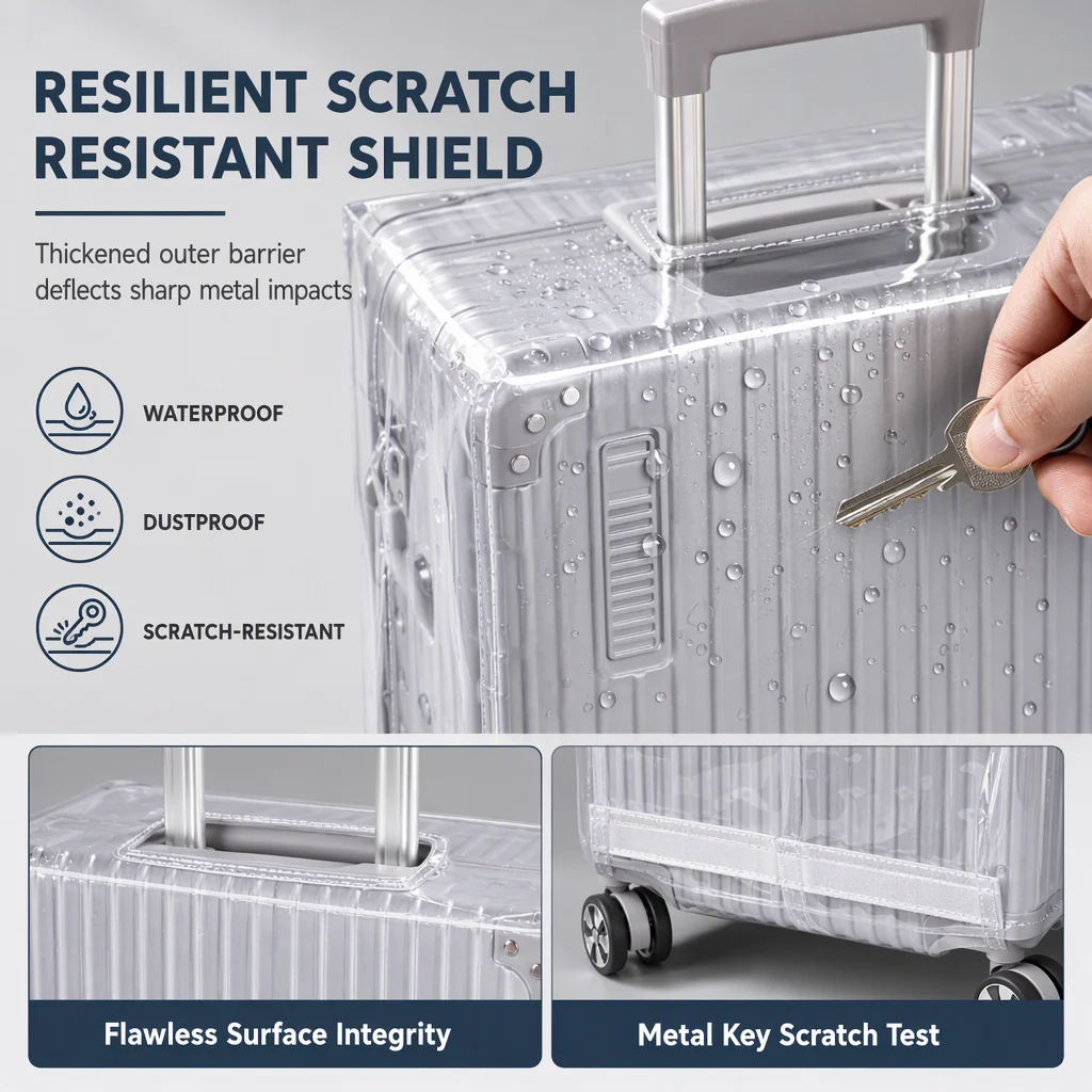 🧳 Waterproof Luggage Cover – Scratch-Resistant Travel Protection | Special Sale