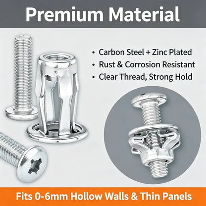 91-Piece Petal Jack Nut Kit 🔩 – Fasteners & Installation Tools