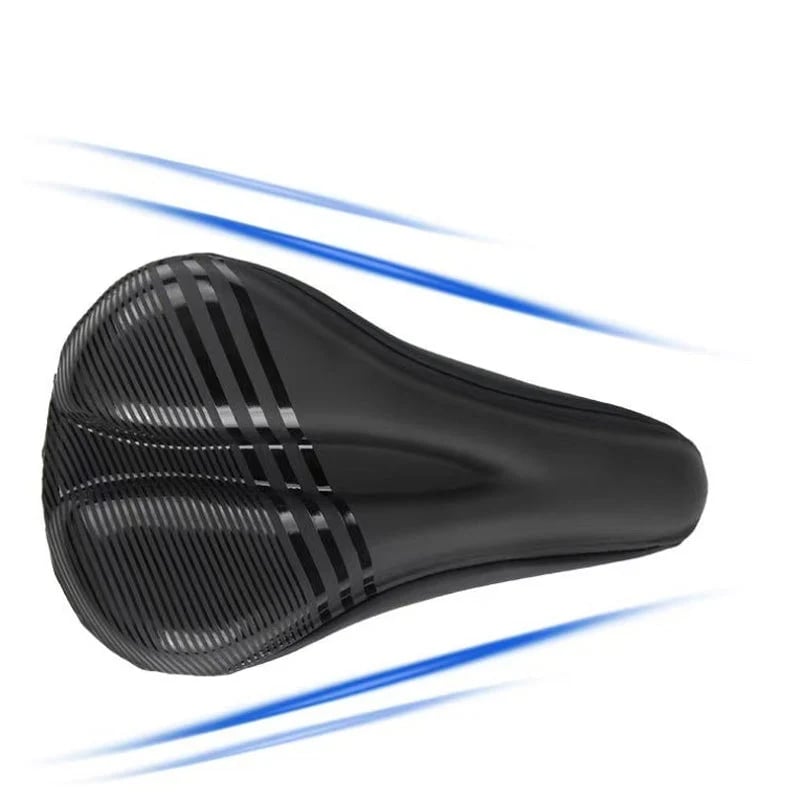 Waterproof Bike Seat Cushion 🚴 – Soft Memory Foam Saddle Padding