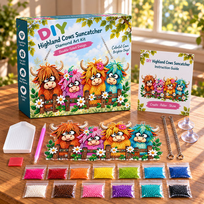 💯🐦✨ Sunny Birds Diamond Art Suncatcher DIY Kit