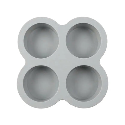 4-Cavity Silicone Cake Mold 🍰 – Perfect for Mousse & Desserts
