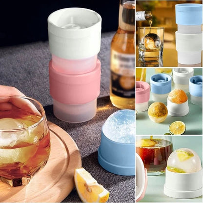 🧊Crystal-Clear Ice Sphere Maker for Whiskey, Bourbon & Cocktails 🥃
