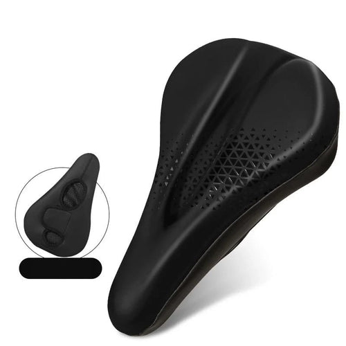 Waterproof Bike Seat Cushion 🚴 – Soft Memory Foam Saddle Padding