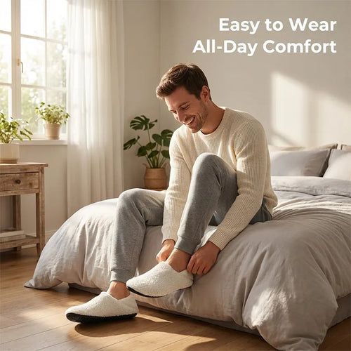 🏡 House Shoes – Slip-On Indoor Slippers