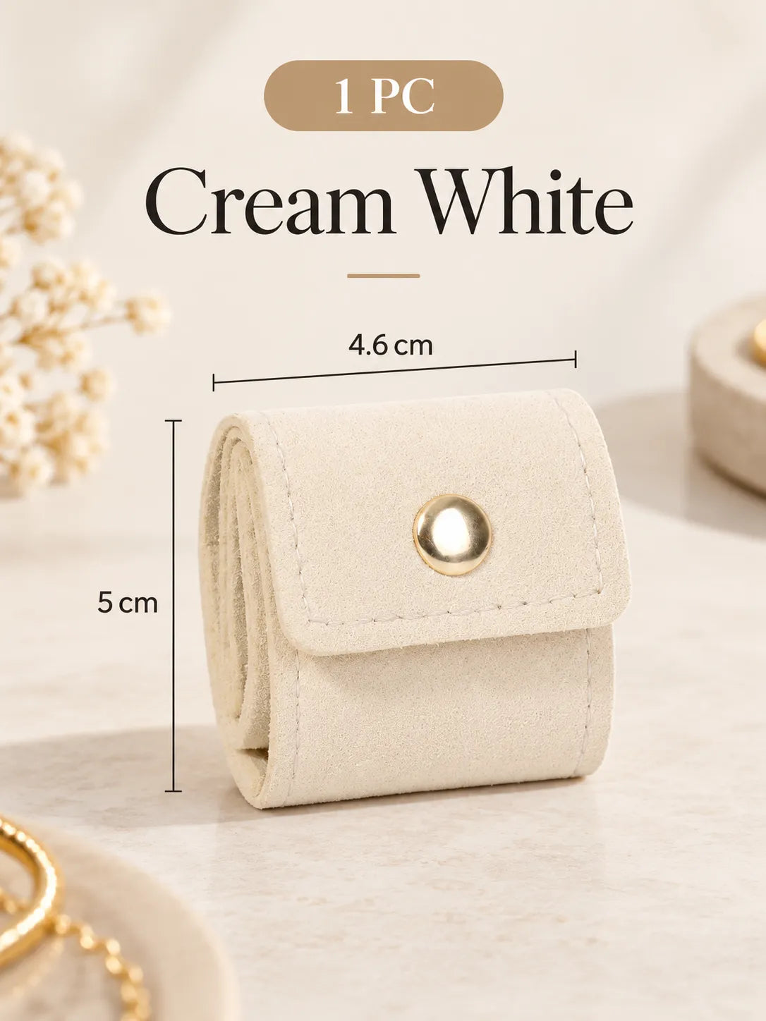 ✨ Foldable Travel Jewelry Case – Compact Organizer for Everyday Essentials