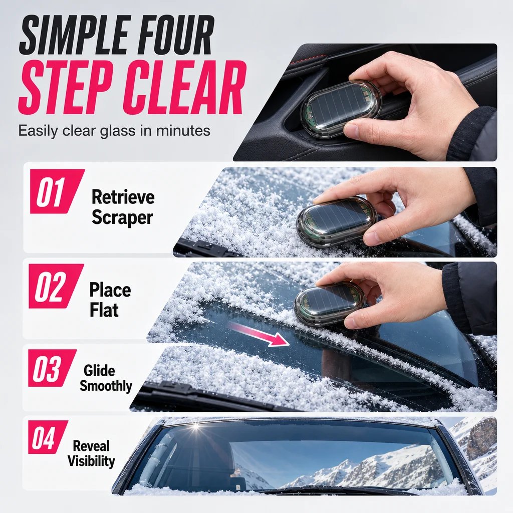 🎉💯Portable Car Snow Remover and Clearing Tool