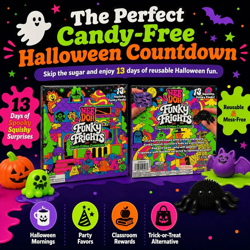 NeeDoh Funky Frights Squish-O-Ween Countdown product view