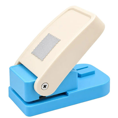 Mini Paper Stamp Punch ✂️ – Creative Scrapbooking & Photo Crafts