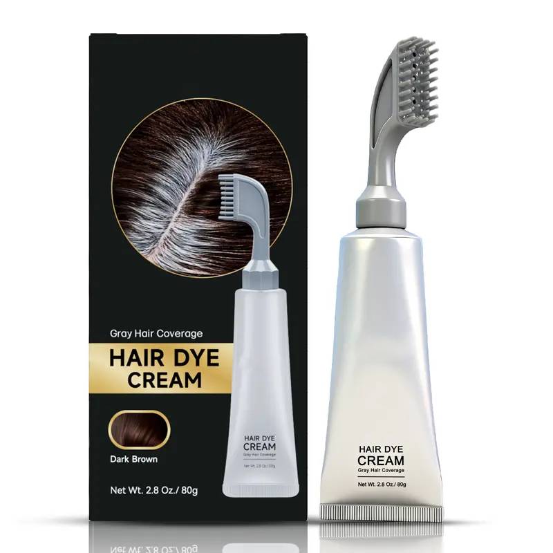 🔥 Instant Gray Coverage Hair Dye Comb for Men & Women