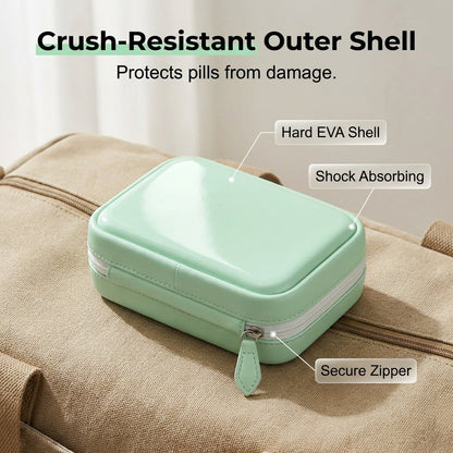 🔥Last Day 40% Off ! Crush‑Proof Waterproof Pill Pouch Set💊