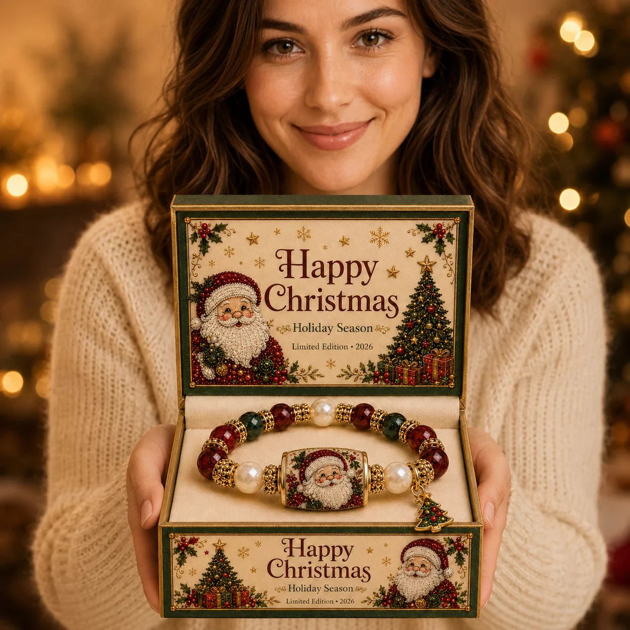 💥 Last Day 49% OFF – 🎄 Christmas Magic Collection Bracelet — Limited Edition