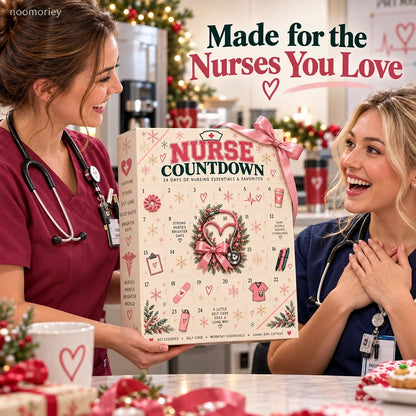 ❤️ CareHero 24-Day Advent Calendar – Heartfelt Holiday Countdown Gift for Nurses