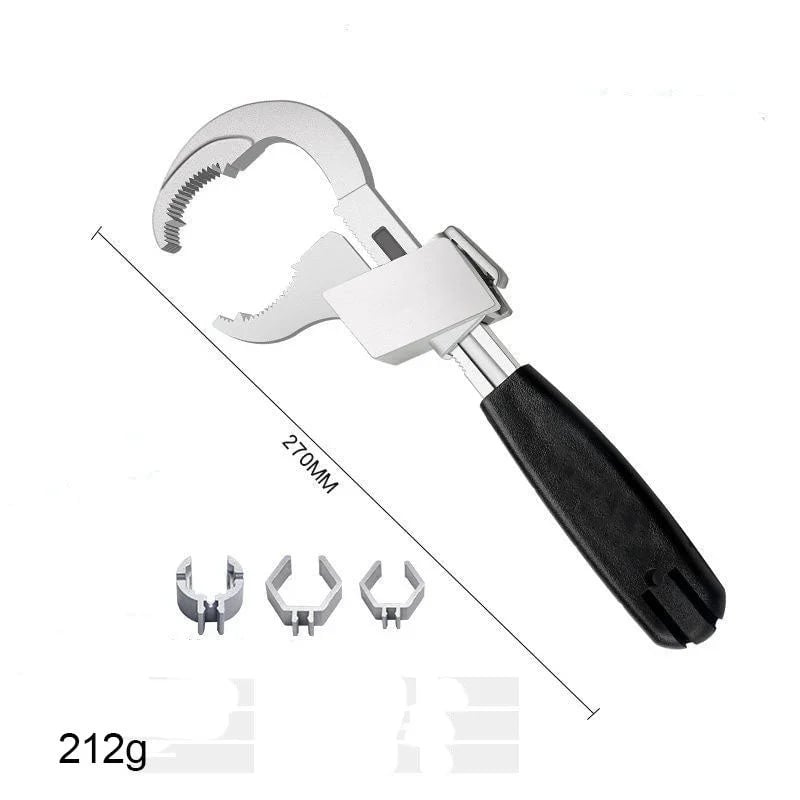 Double-Ended Universal Wrench 🔧 – Adjustable Multi-Use Repair Tool