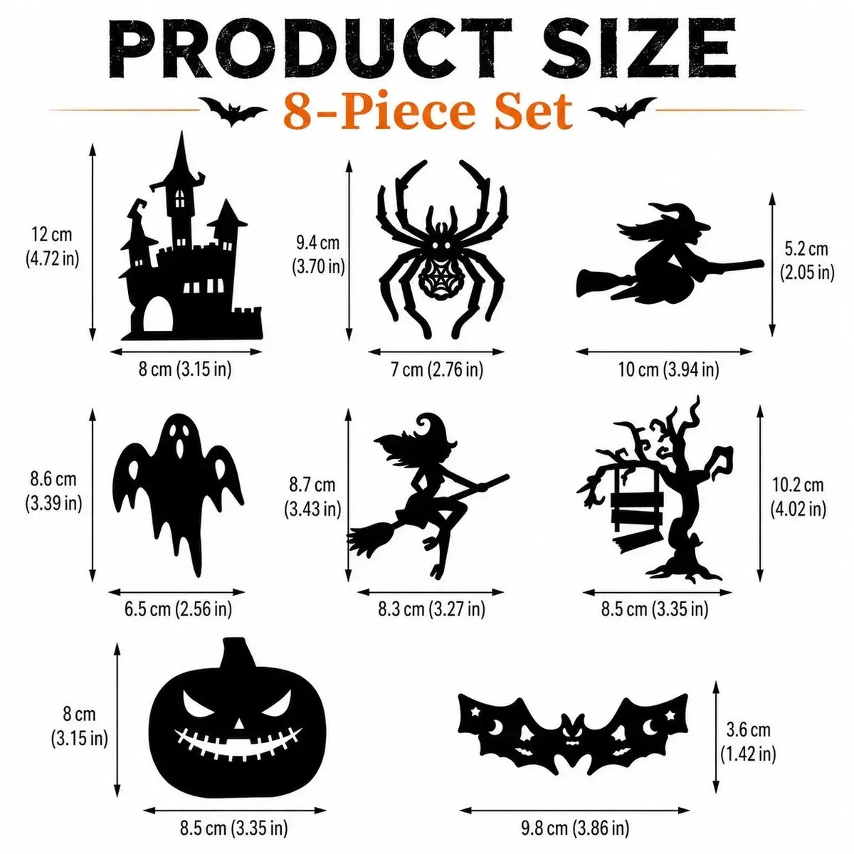 🎃 🥳💞50K+ SOLD! 👻 Halloween LED Silhouette Wall Light Stickers