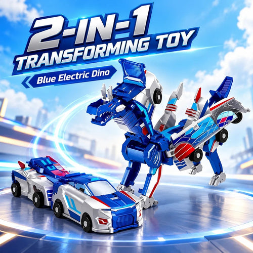🦖 Transforming Dinosaur Car Toy – 2-in-1 Action Vehicle