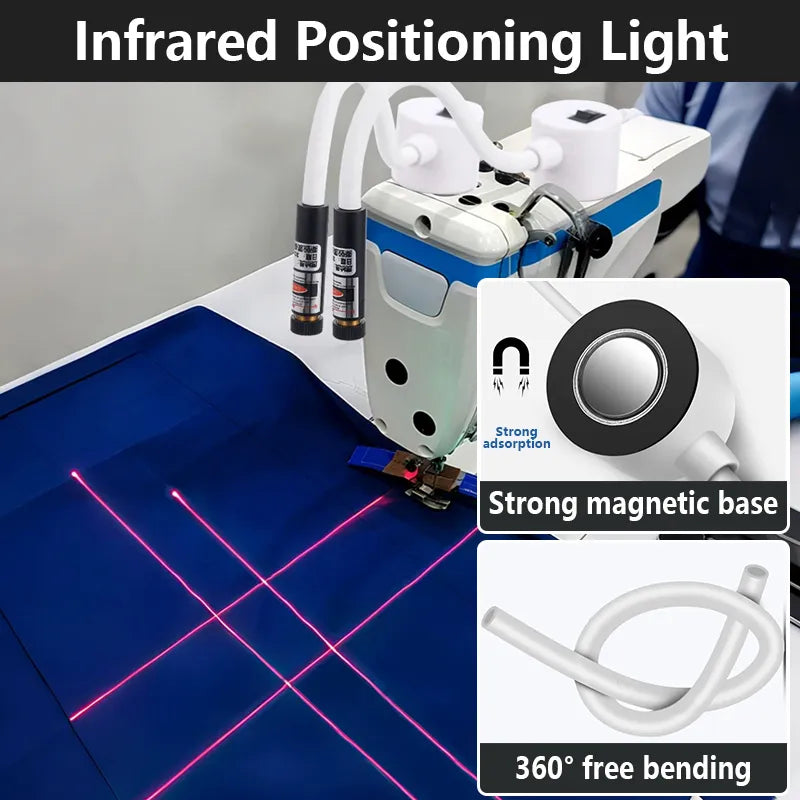 Magnetic Sewing Machine Light 🧵 – Adjustable Quilting Positioning Spotlight | Special Sale
