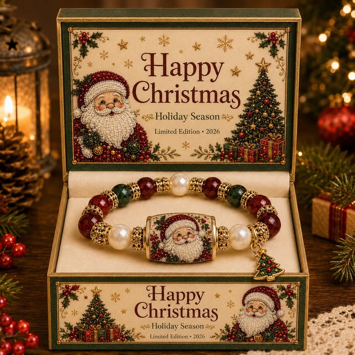 💥 Last Day 49% OFF – 🎄 Christmas Magic Collection Bracelet — Limited Edition
