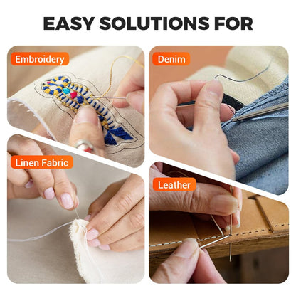 🧵 37-Piece Sewing Essentials Kit – Handy Tools for Repairs, Crafts & DIY