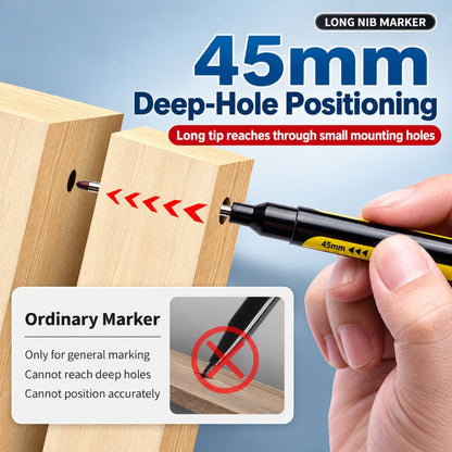 Deep-Hole Precision Marker ✍️ – 45mm Long-Reach Marking Tool | Special Sale