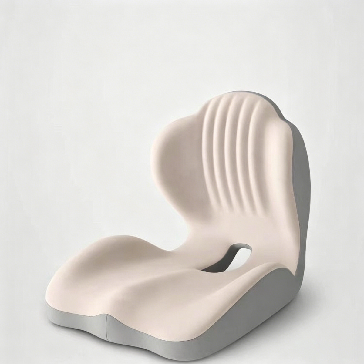 ❤️ Sit Better All Day – Contoured Memory Foam Seat & Lumbar Support Set for Pressure Relief