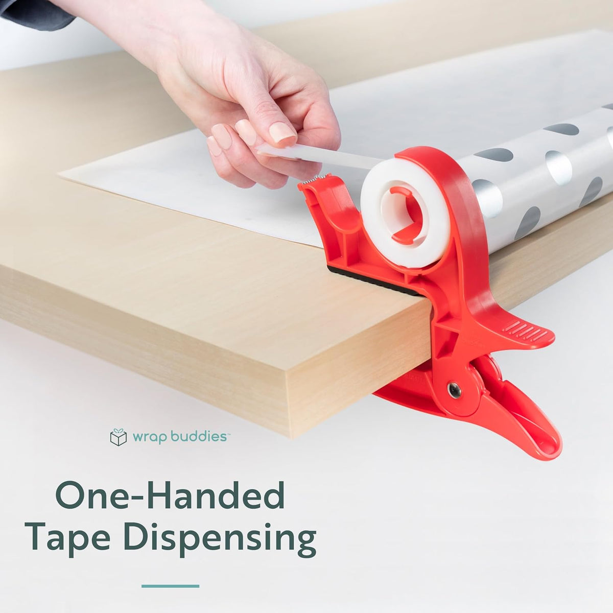 🎁✂️ Wrap Buddies Gift Wrapping Tool – Hold, Cut & Tape Gifts Faster