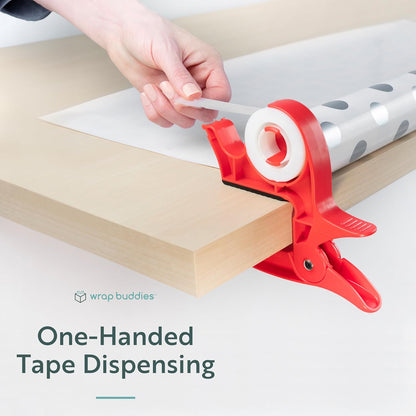 🎁✂️ Wrap Buddies Gift Wrapping Tool – Hold, Cut & Tape Gifts Faster