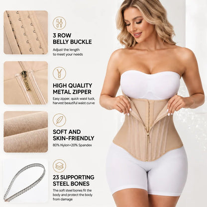 🖤🏋️ Women’s Waist Shapewear Belt – Supportive Fit for Workouts & Everyday Wear