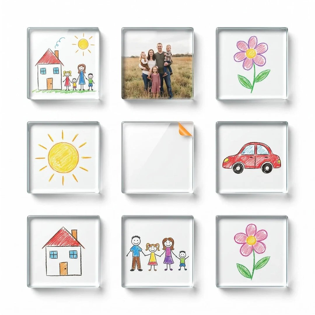 🎨 Make-Your-Own Fridge Magnet Craft Set | Fun DIY Kitchen Décor Activity