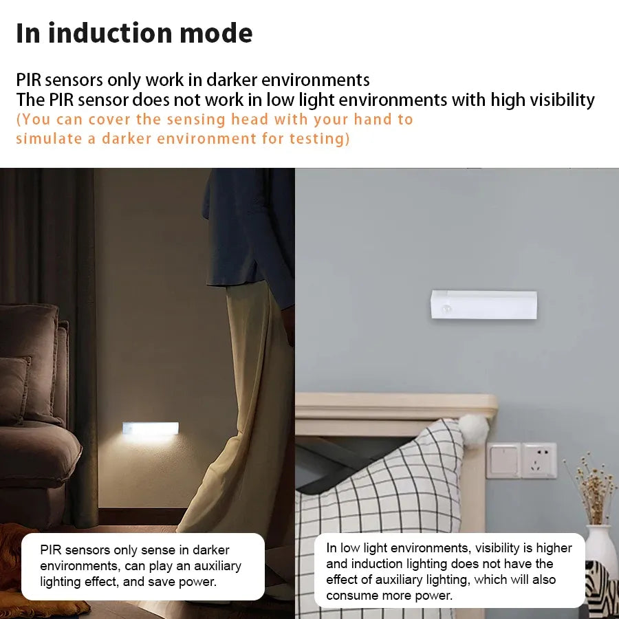 🔥LAST DAY SALE 49% OFF - 💡Punch-free Smart Sensor Magnetic Rechargeable LED Lights