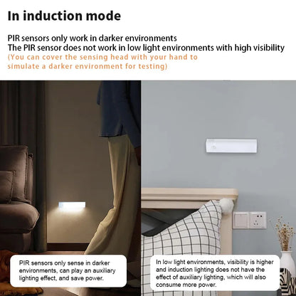 🔥LAST DAY SALE 49% OFF - 💡Punch-free Smart Sensor Magnetic Rechargeable LED Lights