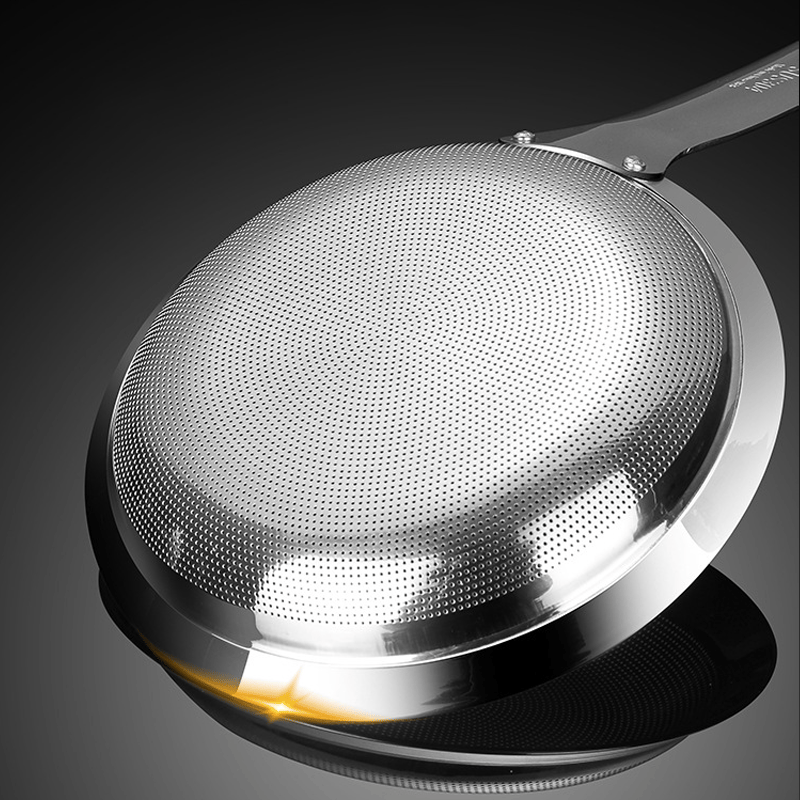 🥗 Ultra-Fine Stainless Steel Kitchen Strainer – Quick-Drain Colander for Rice, Quinoa & Produce